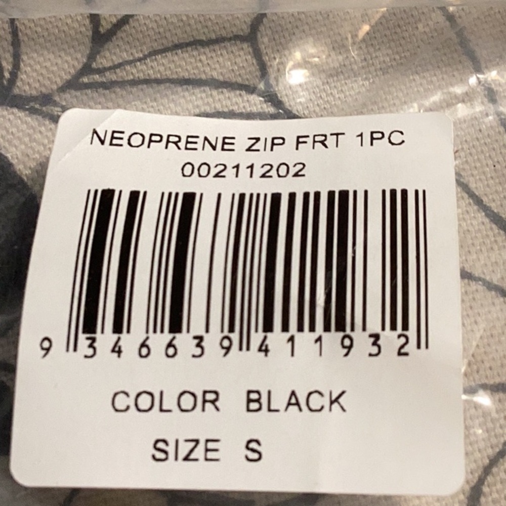 NEWT NEOPRENE ZIPPER FRONT SWIMSUIT - Picture 7 of 7